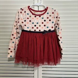 Matilda Jane Ronnie Girls Polka Dot Party Top